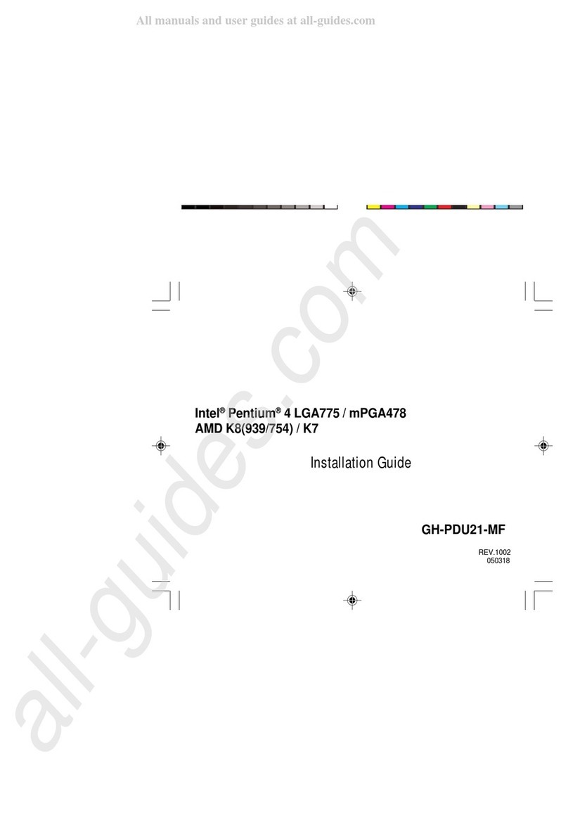 Intel Pentium 4 LGA774 User manual Intel Pentium 4 LGA774 User manual