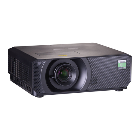 Delta Associate Digital Projection E-Vision 4000 Series Installation & quick start guide