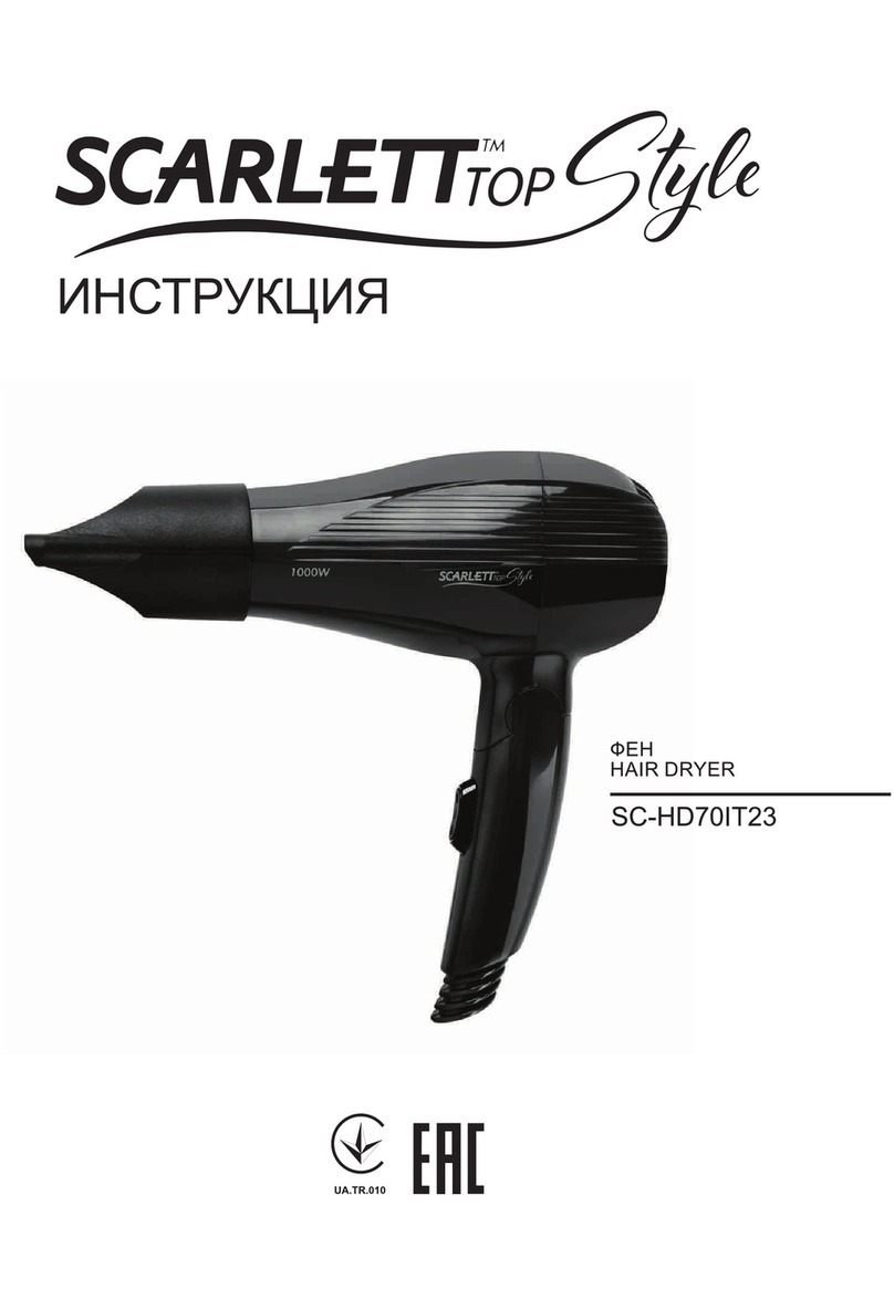 Scarlett SC-HD70IT23 User manual Scarlett SC-HD70IT23 User manual