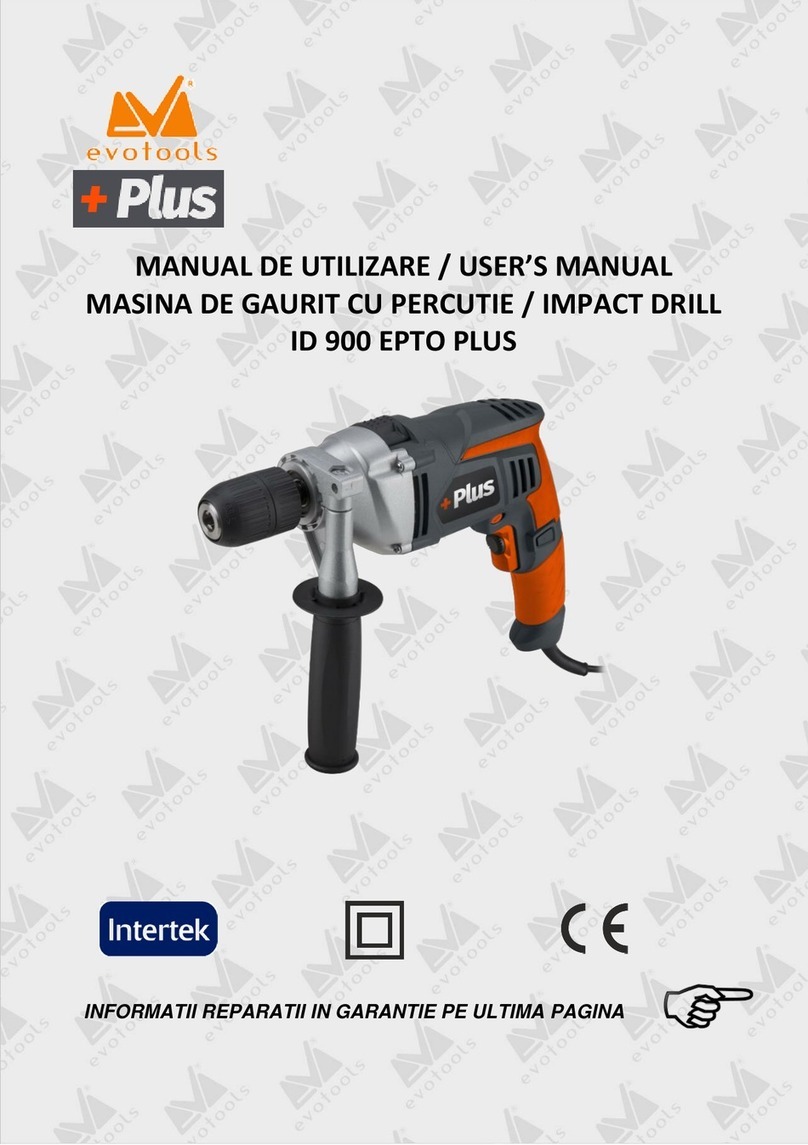 Evotools ID 900 EPTO PLUS User manual
