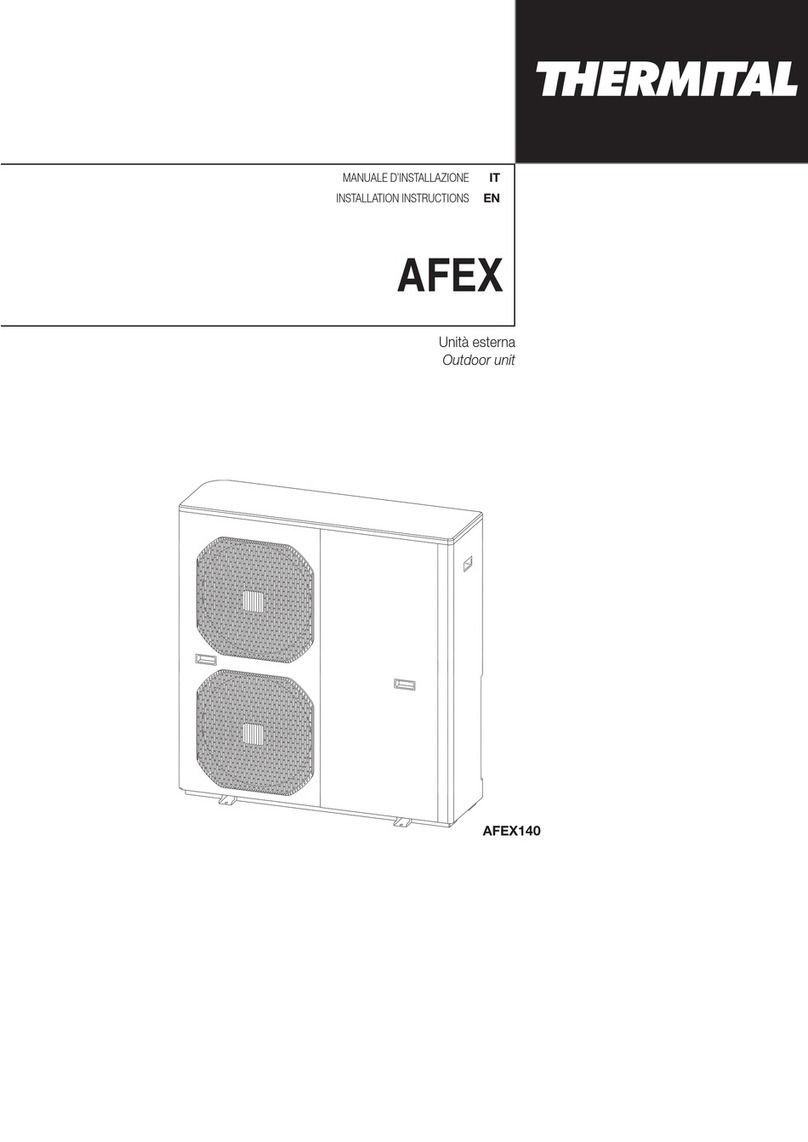thermital AFEX140 installation instructions