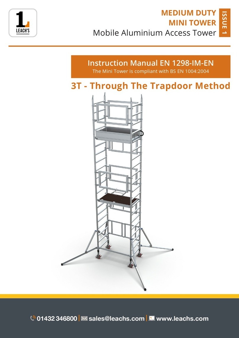 Leach 1298-IM-EN instruction manual
