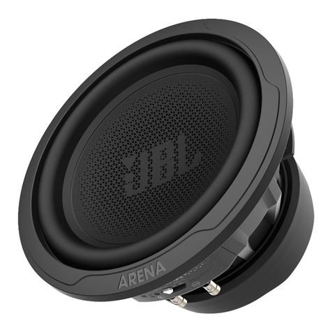 Harman JBL Arena 8 inch User manual