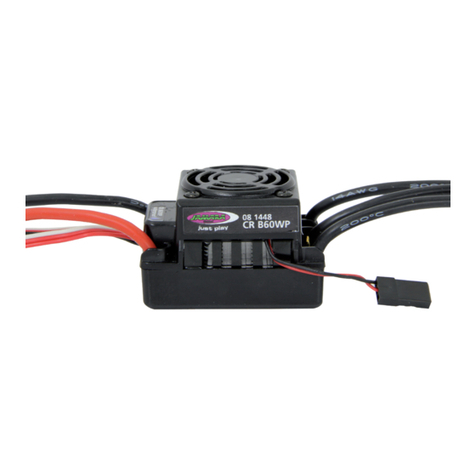 Jamara Speed controller CRB60WP User manual