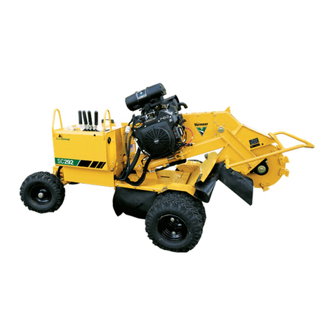 Vermeer SC252 Operating information