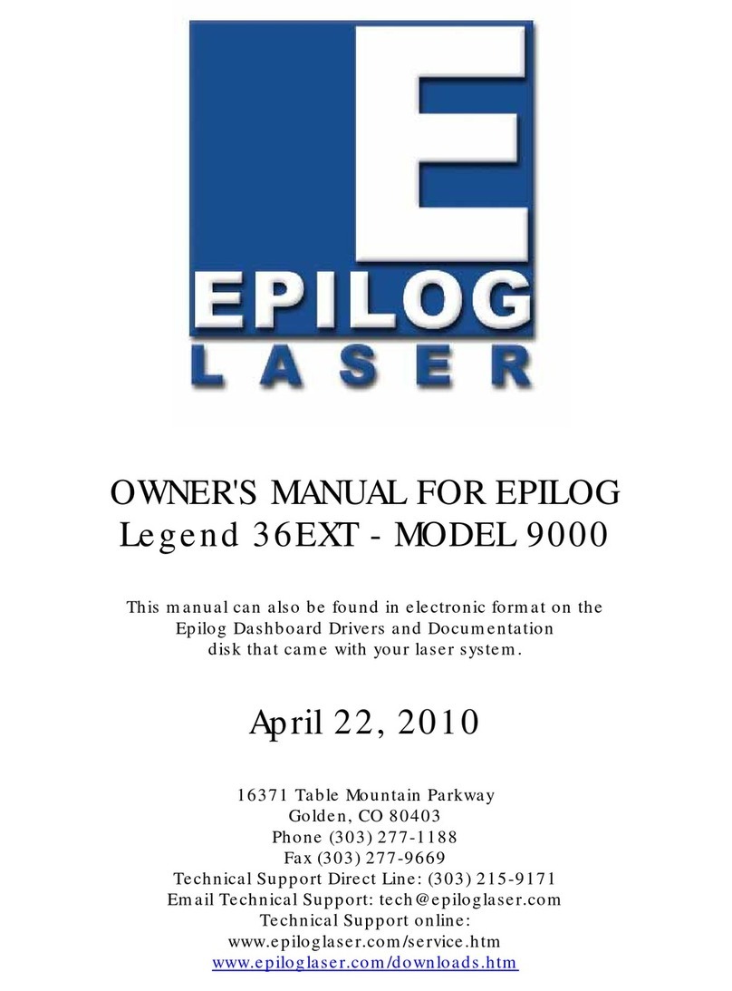 Epilog Legend 36EXT User manual