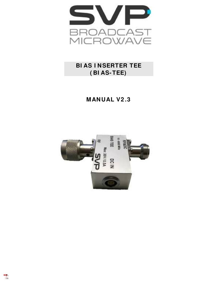 SVP BIAS-TEE manual