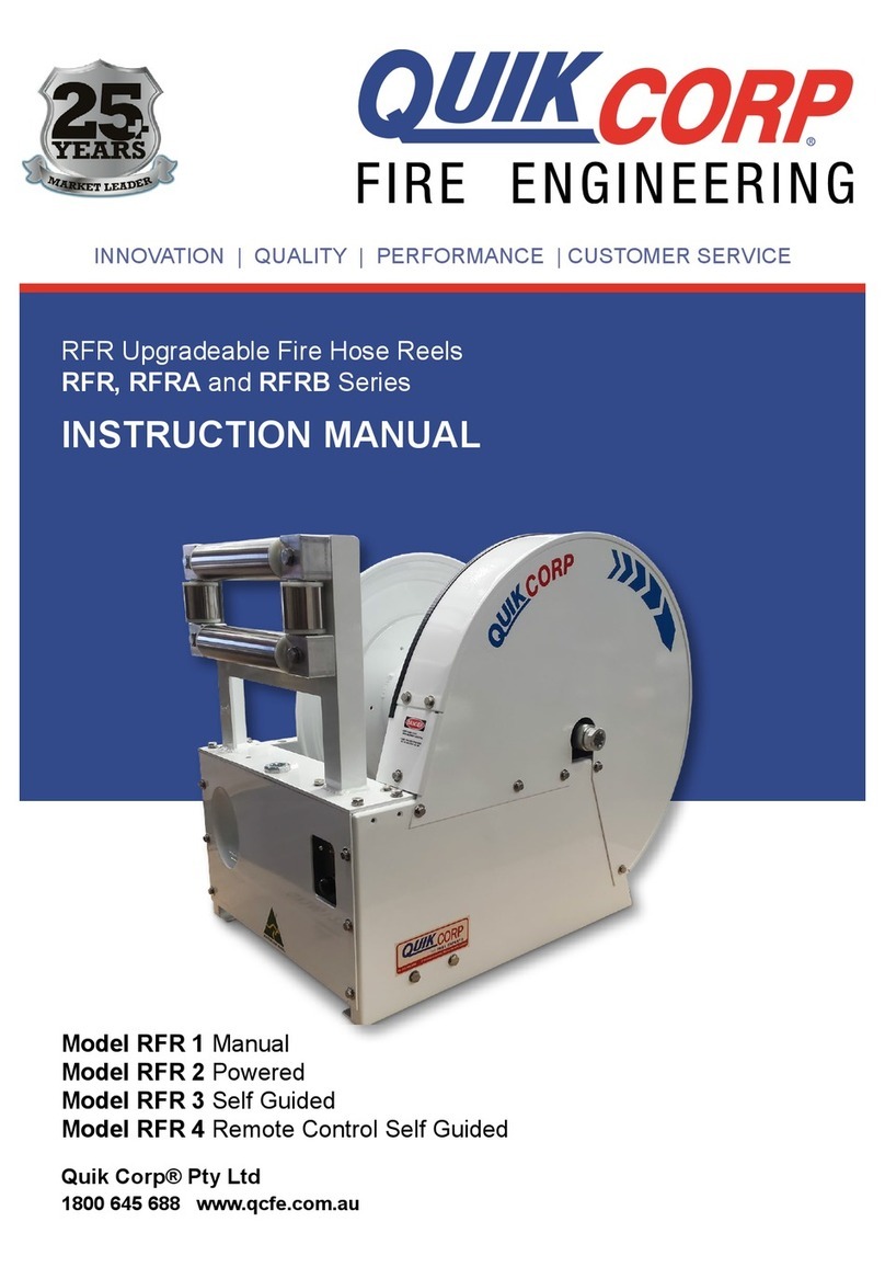 QUIK CORP RFR Series instruction manual