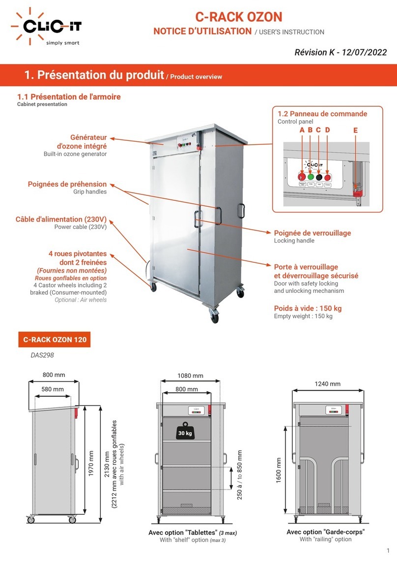CLIO C-RACK OZON Installation instructions