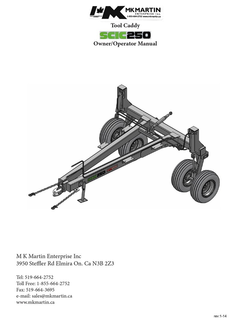 M K Martin Enterprise SCIC250 Owner's/operator's manual M K Martin Enterprise SCIC250 Owner's/operator's manual