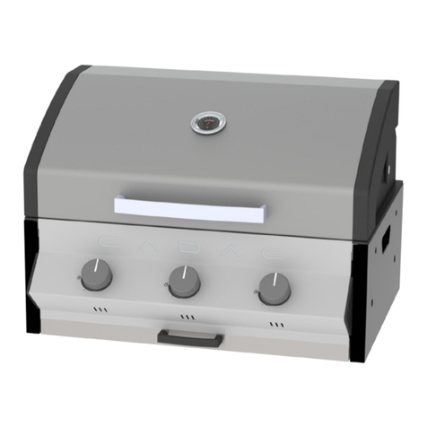 Cadac Meridian 3 User manual