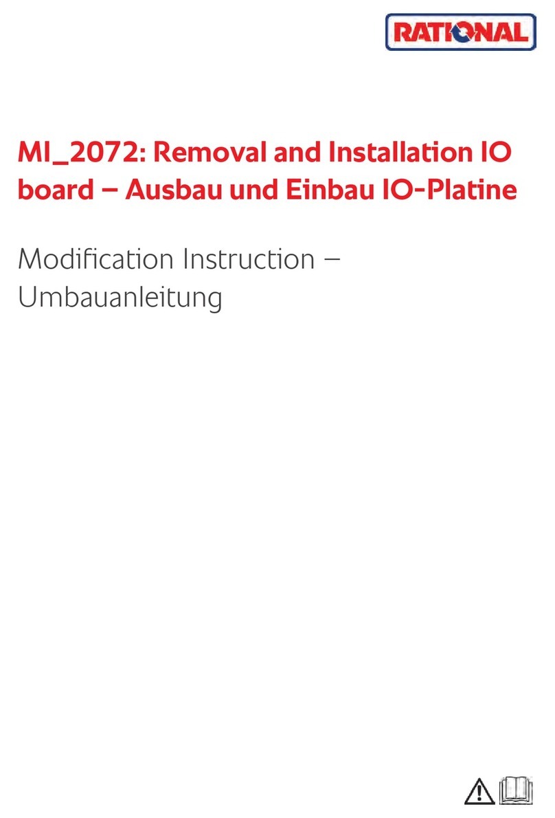 Rational MI 2072 Modification instruction