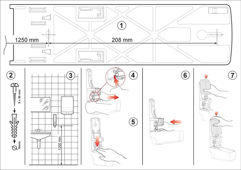 CWS BestFoam Universal 5011 Installation and operating instructions