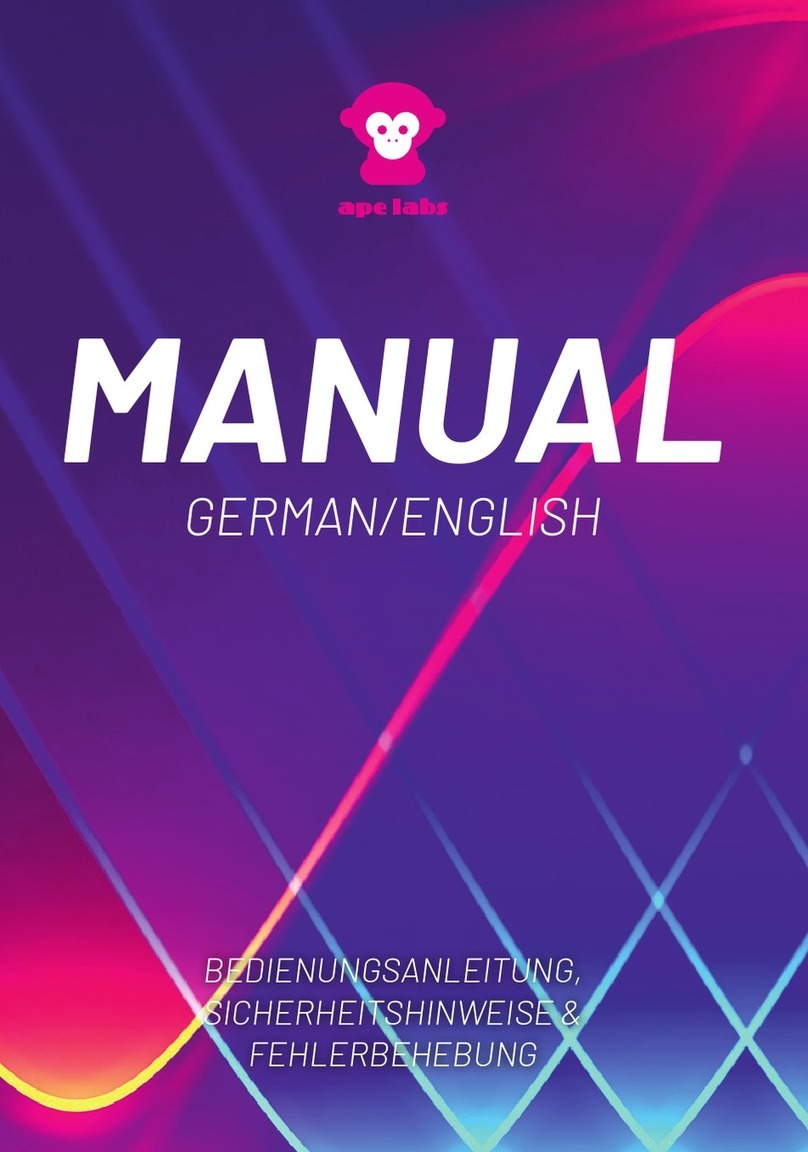 Ape Labs 1100 manual