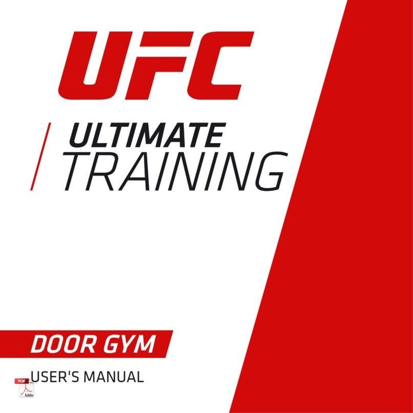 UFC DOOR GYM User manual