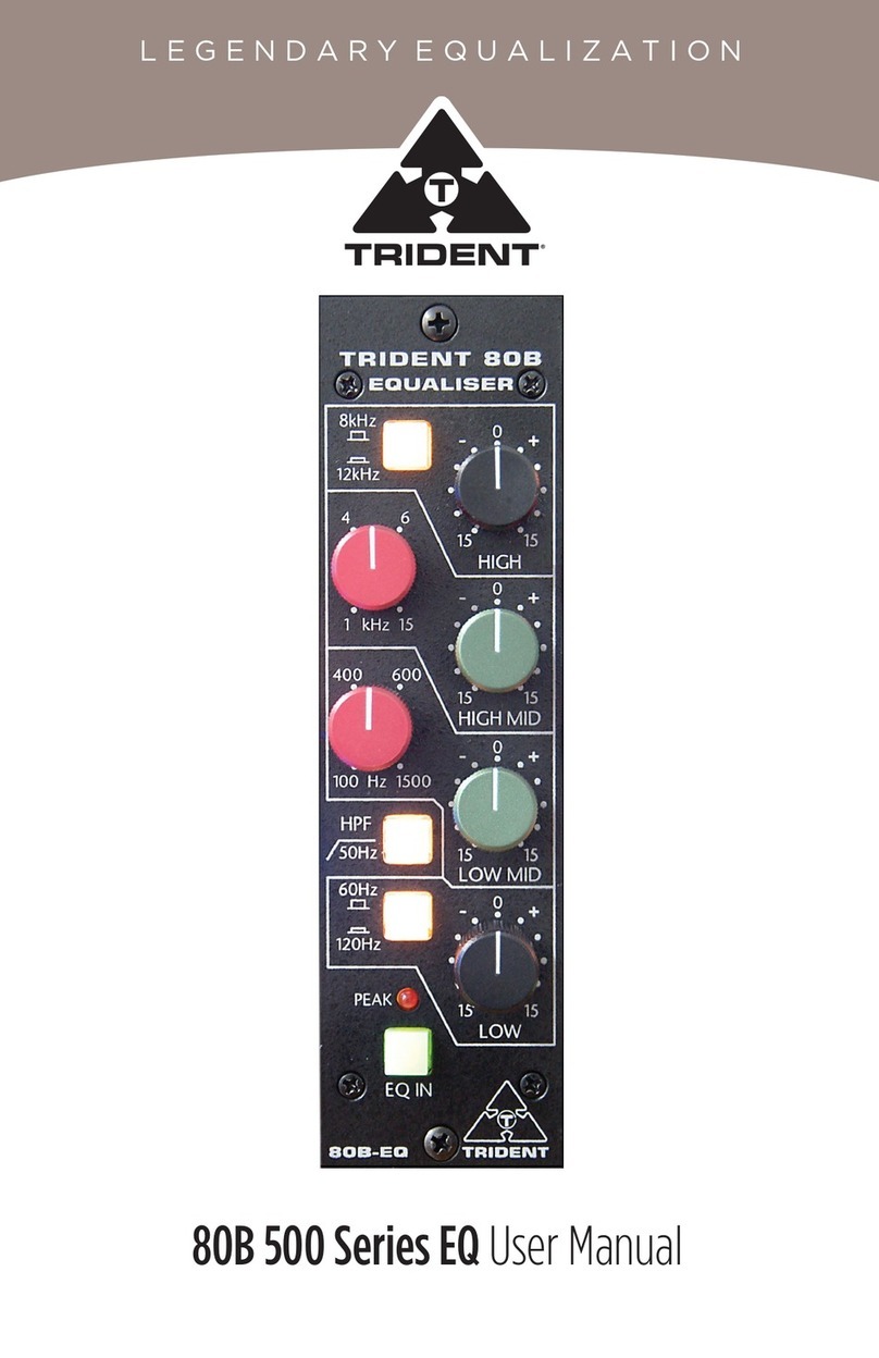 Trident 80B EQ 500 Series user manual