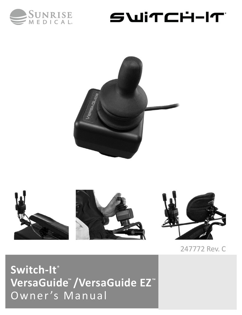 Sunrise Medical Switch-it VersaGuide User manual