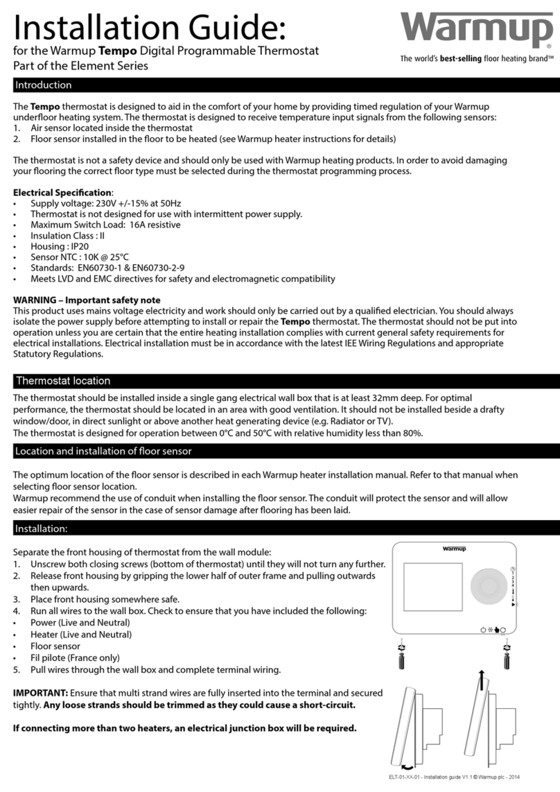 Warmup ELTPB installation guide