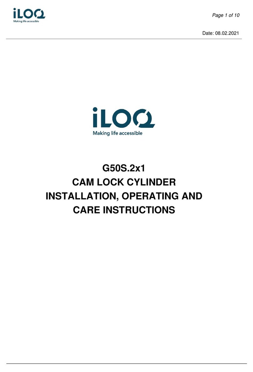 iLoq G50S.2x1 Installation guide