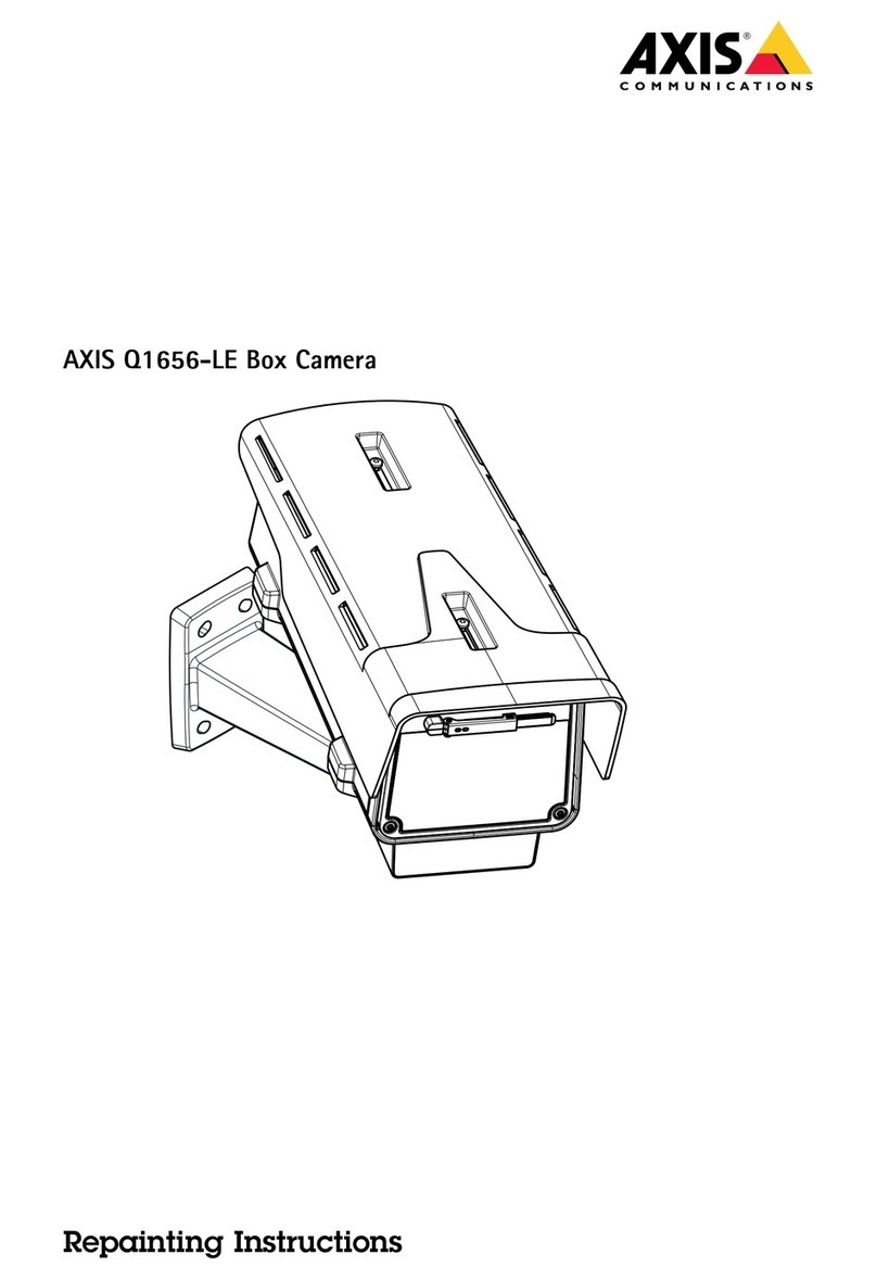 Axis Q1656-LE User manual