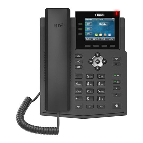 Fanvil X3U Pro User manual
