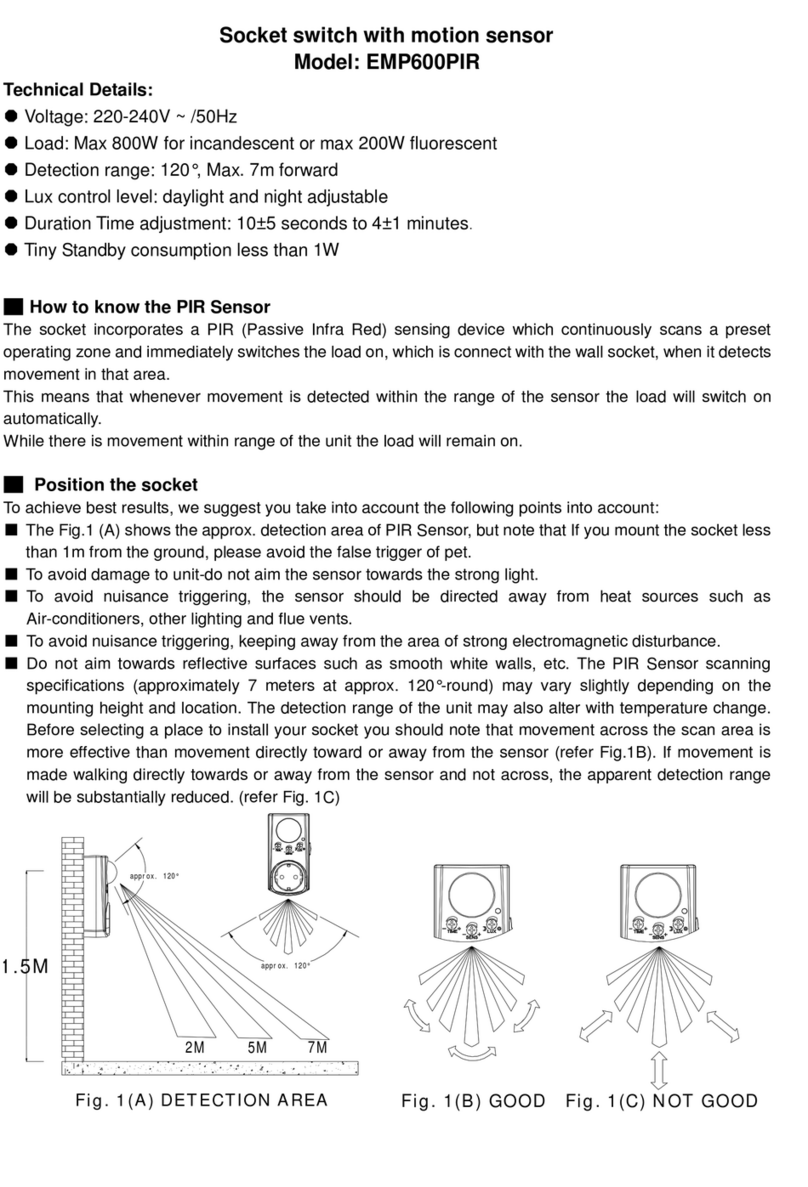 Opal EMP600PIR manual