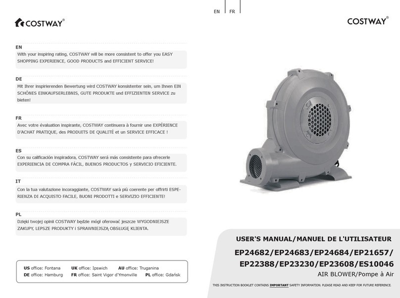 Costway EP24682 user manual