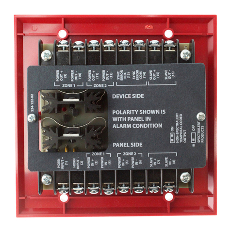 System Sensor SpectrAlert MDL Installation and maintenance instructions System Sensor SpectrAlert MDL Installation and maintenance instructions