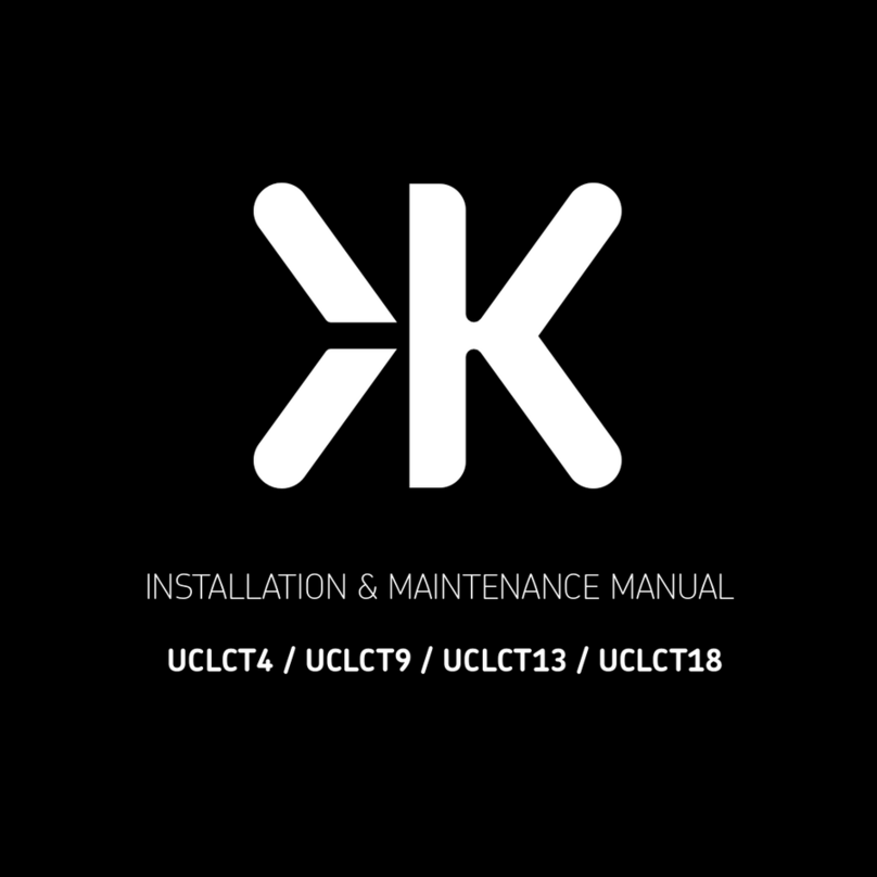 Knightsbridge UCLCT4 Installation & maintenance manual