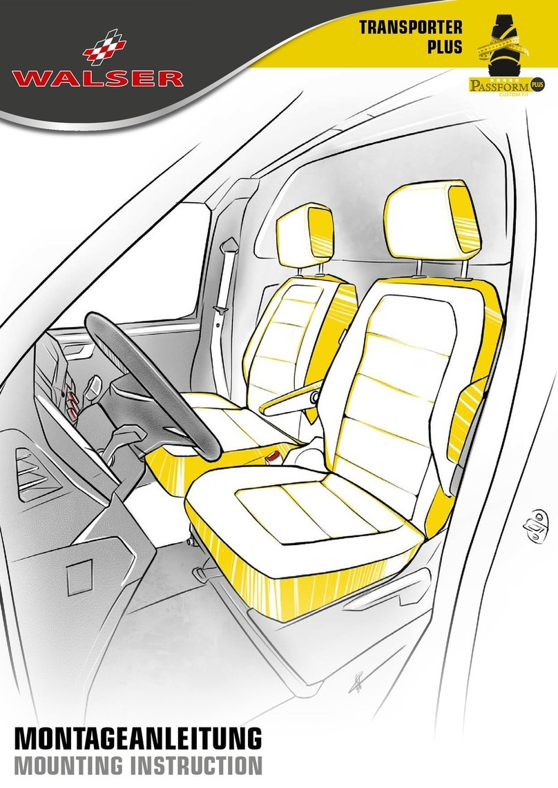 walser TRANSPORTER PLUS Mounting instruction