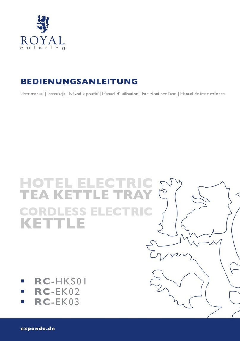 Royal Catering RC-HKS01 user manual