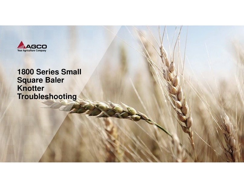 AGCO 1800 Series Operating instructions