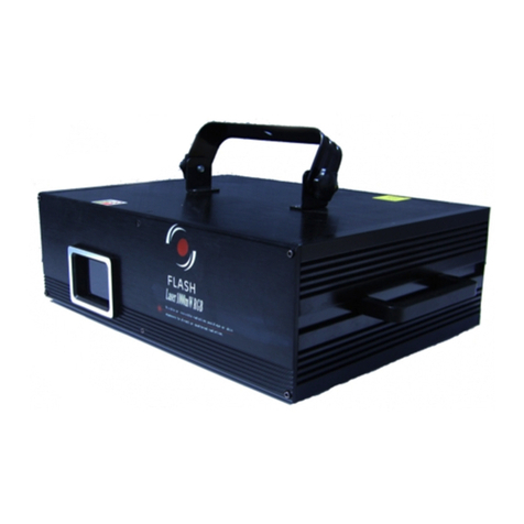 Flash LASER 1000mW RGB II ev. User manual