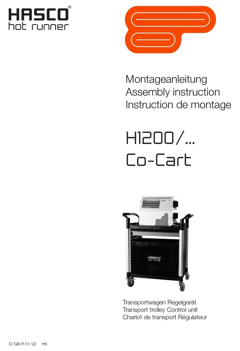 Hasco Co-Cart H1200 Series Assembly instruction