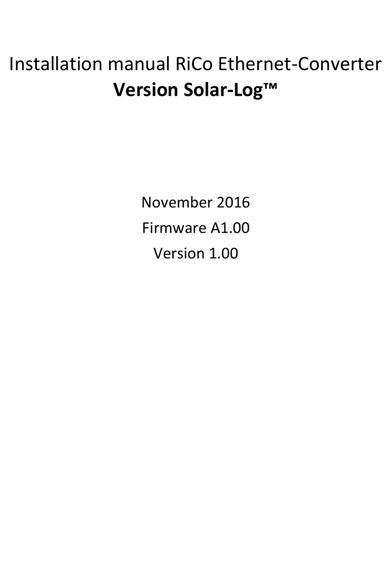 Rico Version Solar-Log installation manual