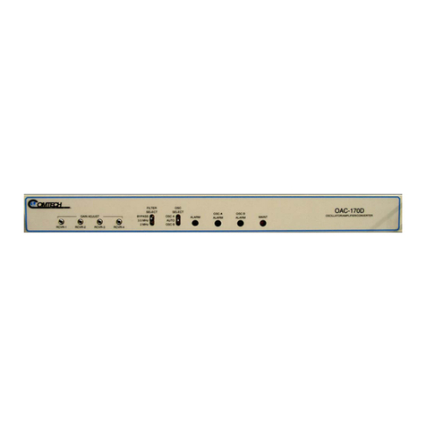 Comtech EF Data OAC-170D User manual