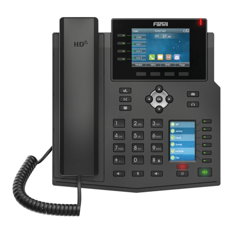 Fanvil X5U V2 User manual
