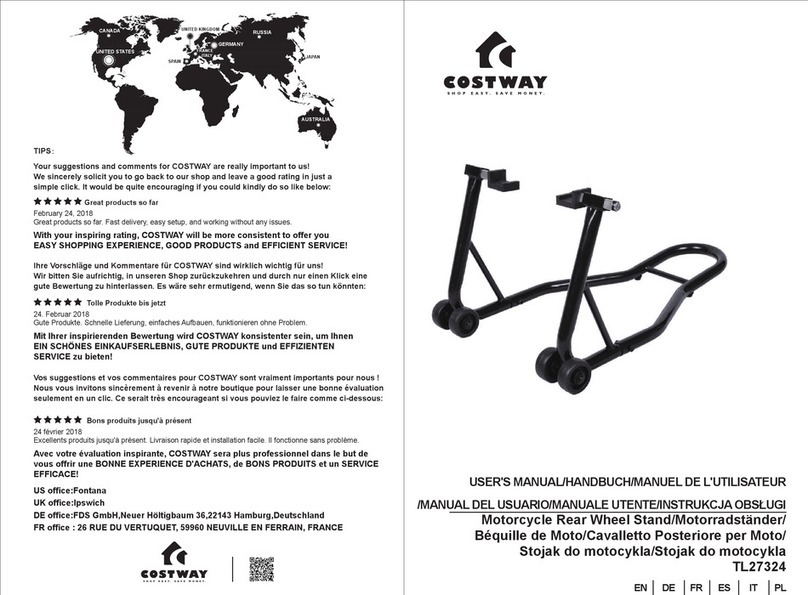 Costway TL27324 user manual