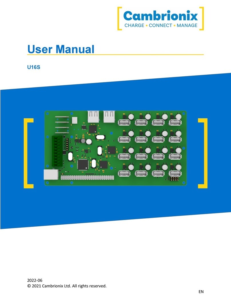 CAMBRIONIX U16S User manual