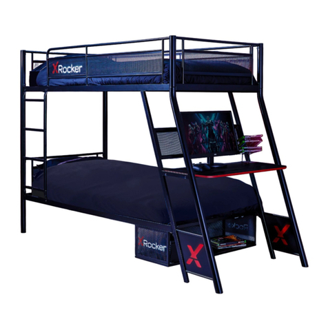 XROCKER ARMADA DUAL BUNK Assembly instructions XROCKER ARMADA DUAL BUNK Assembly instructions