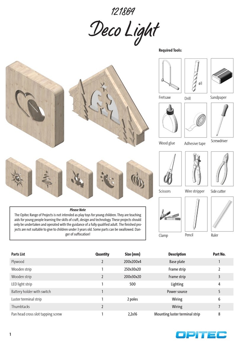 Opitec Deco Light manual