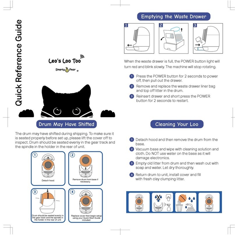 Smarty Pear Leo's Loo Too Quick reference guide
