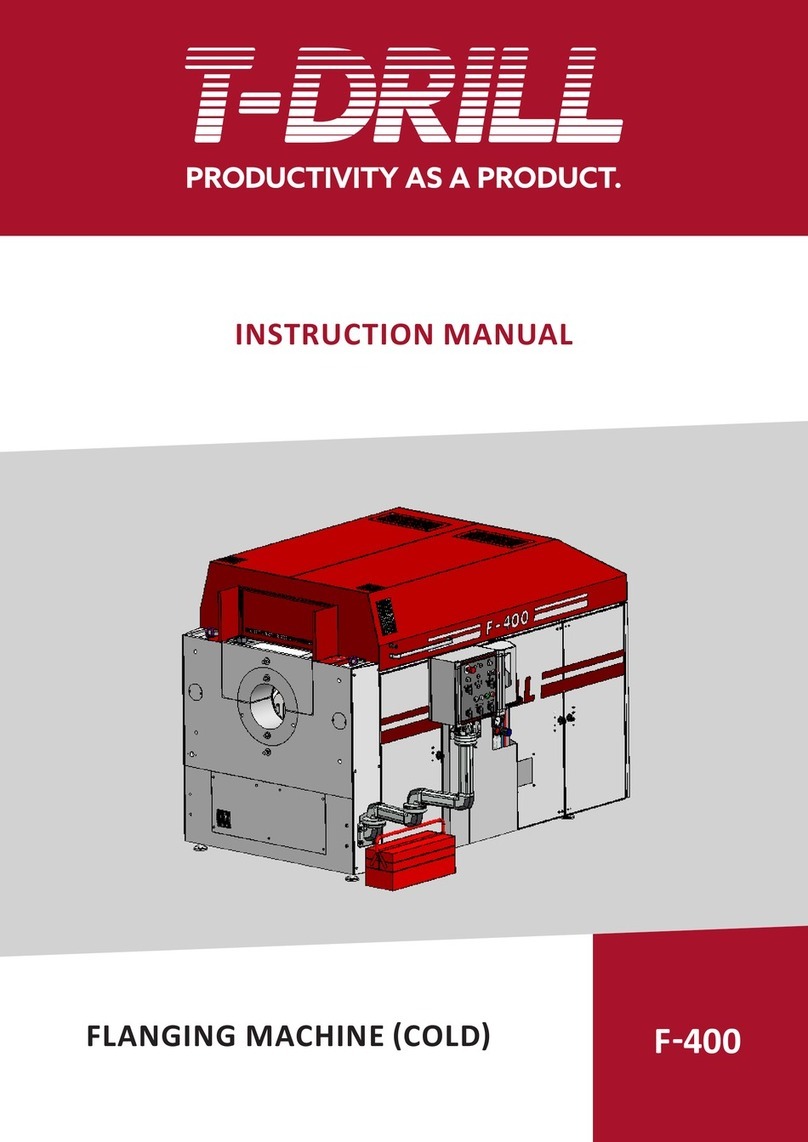 T-Drill F-400 instruction manual