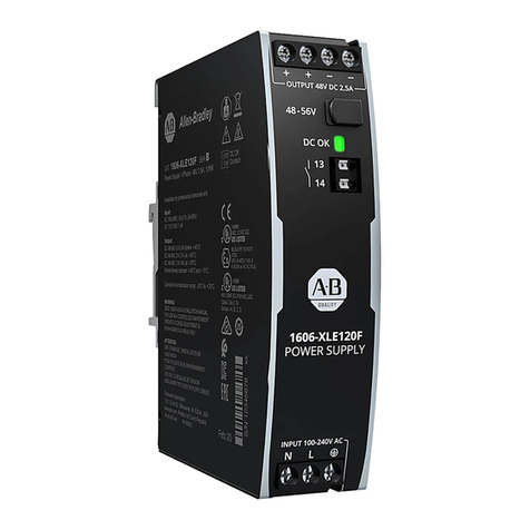 Rockwell Automation Allen-Bradley 1606-XLE120F User manual Rockwell Automation Allen-Bradley 1606-XLE120F User manual