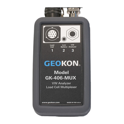 Geokon GK-406 User manual