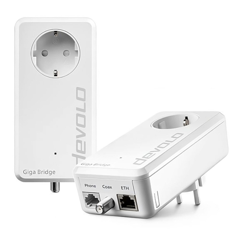 Devolo Giga Bridge manual