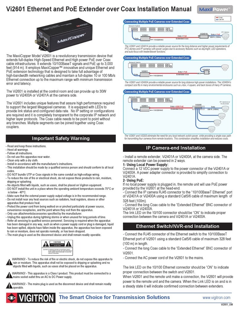 MaxiiCopper Vi2601 User manual MaxiiCopper Vi2601 User manual