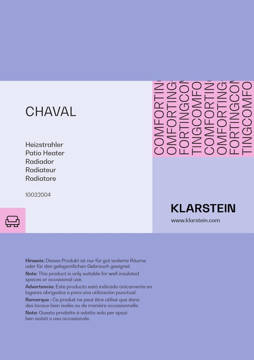 Klarstein CHAVAL manual