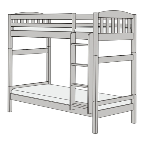 Happy Beds Max Bunk Bed Assembly instructions