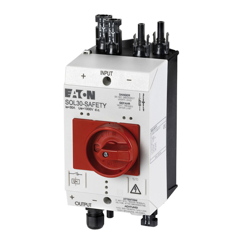 Eaton SOL30X2 Series Instruction leaflet